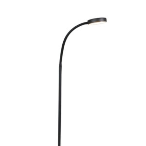 Modern floor lamp black incl. LED - Trax